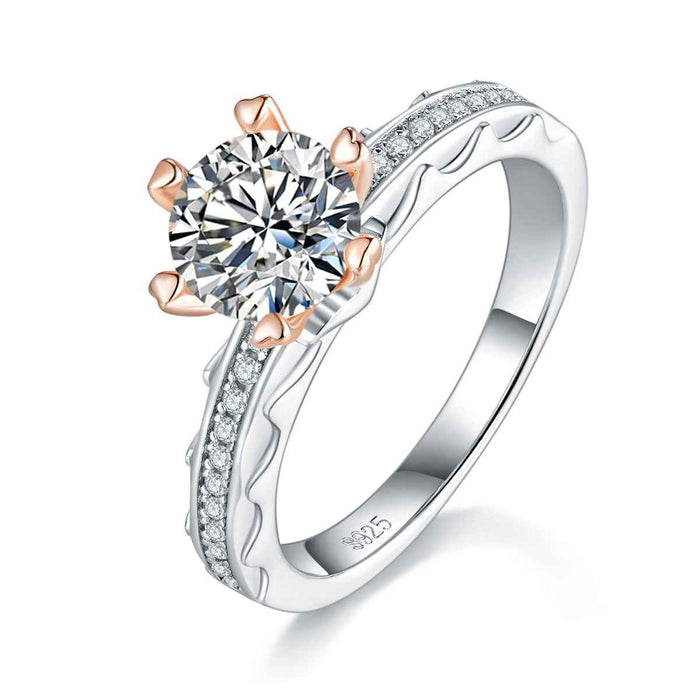 Solenne Moissanite Ring