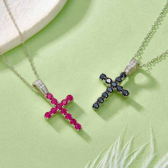 Fantine Cross Necklace