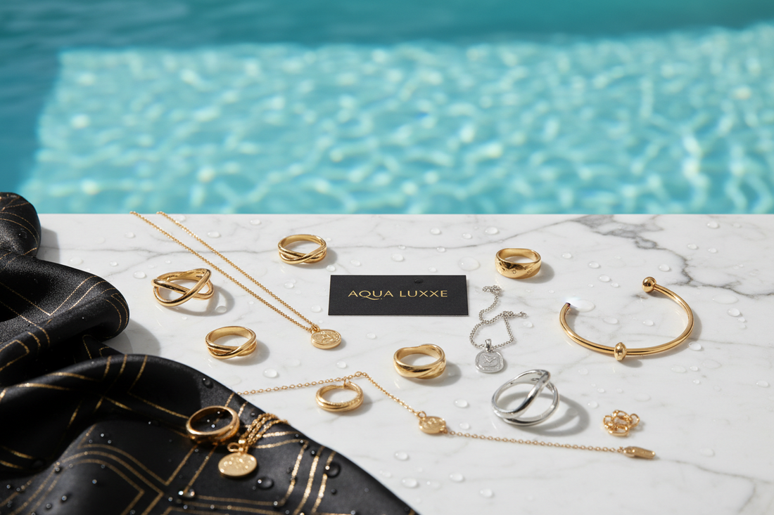 How to Keep Jewelry From Tarnishing in the Shower or Pool