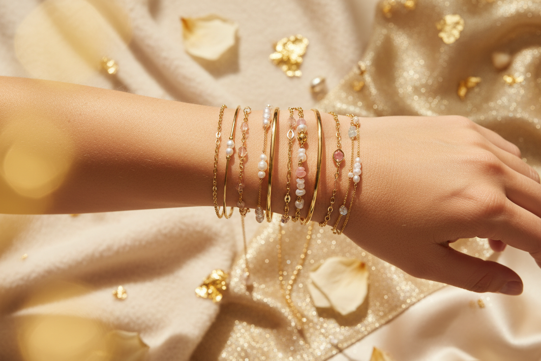 How to Stack Bracelets Without Overdoing It