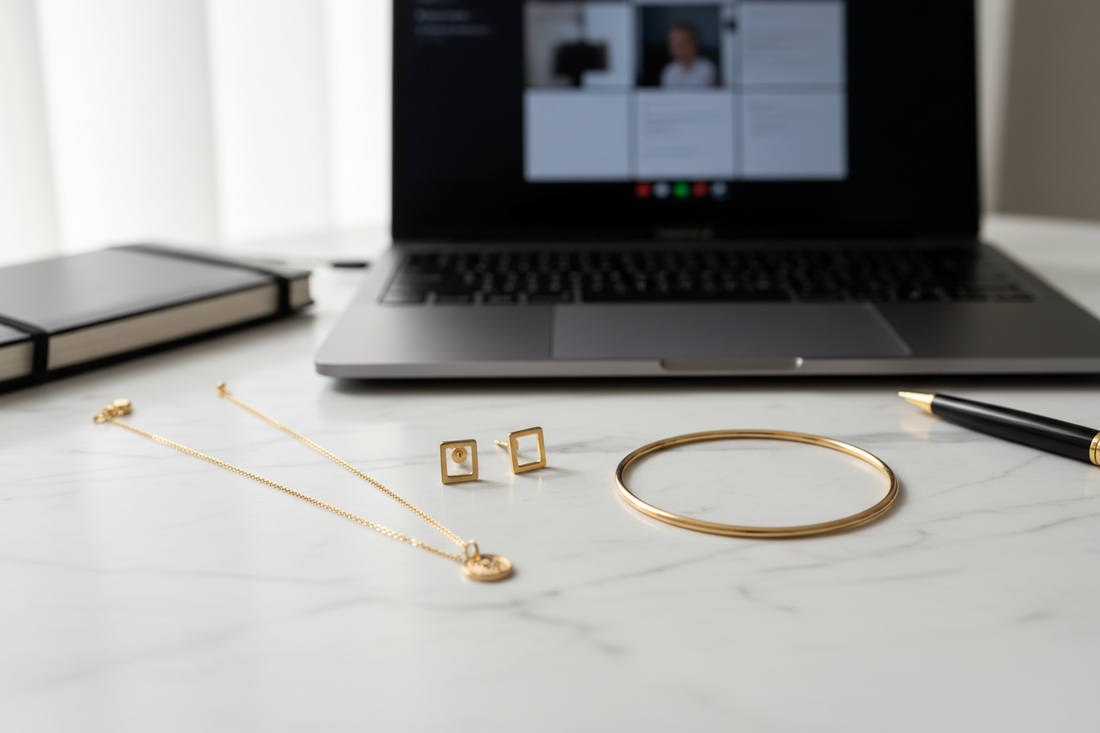 Jewelry That Works for the Office (and Video Calls)