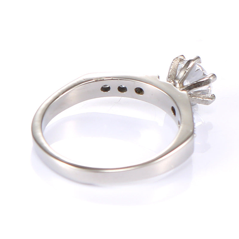 Simple Personality Stainless Steel Ring For Women - Beauty Accessories