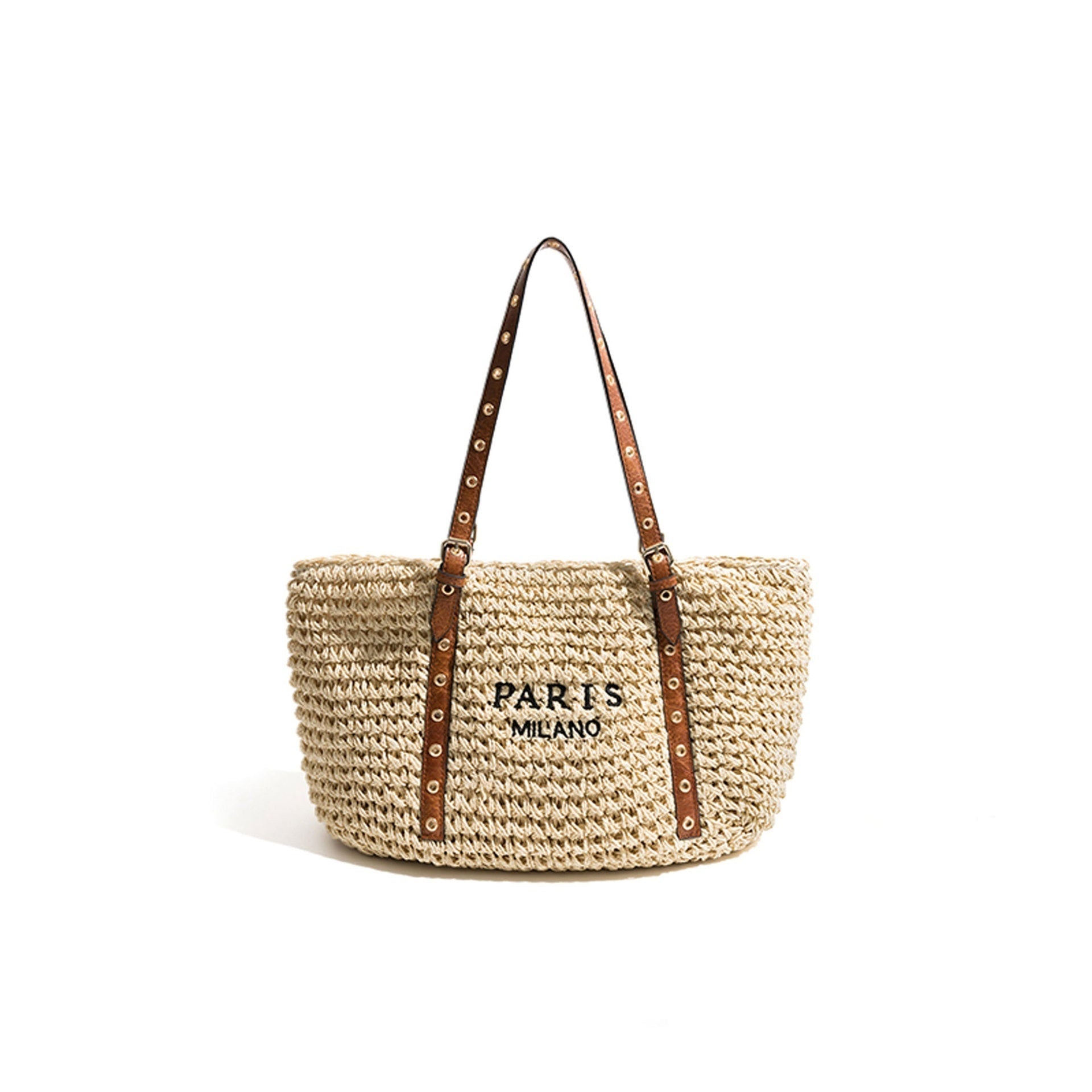 New Bohemian Style Minimalist Straw Bag For Beach - Beauty Accessories