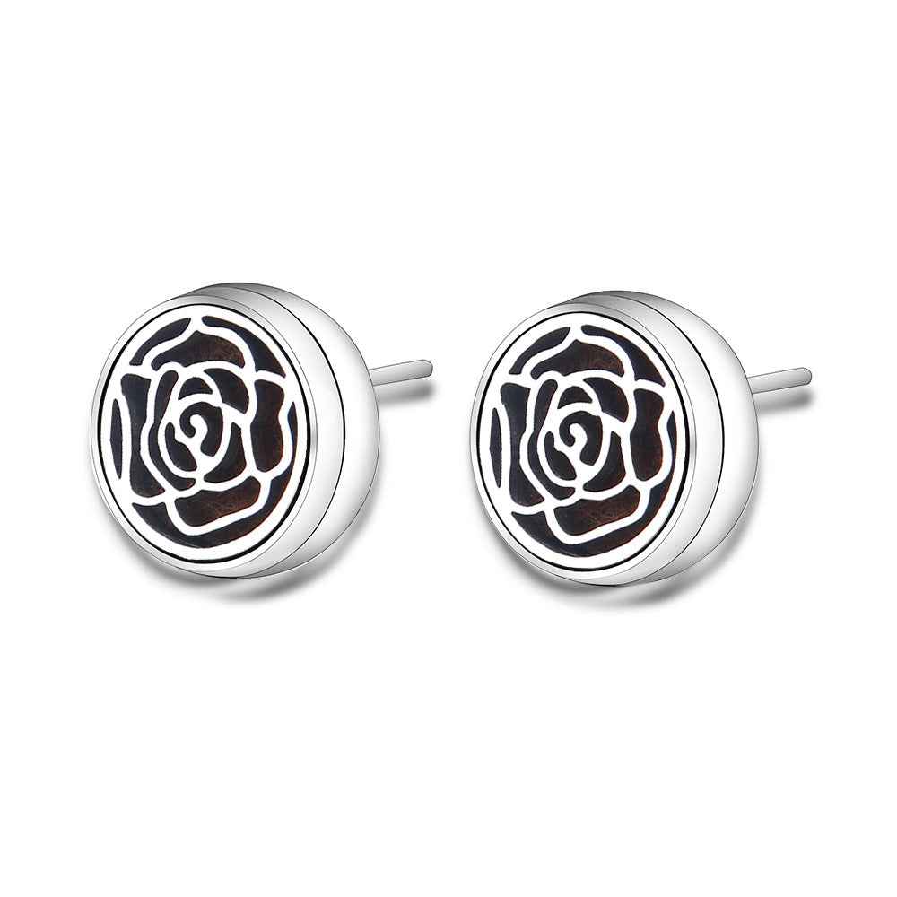 Stainless Steel Aromatic Earrings - Beauty Accessories