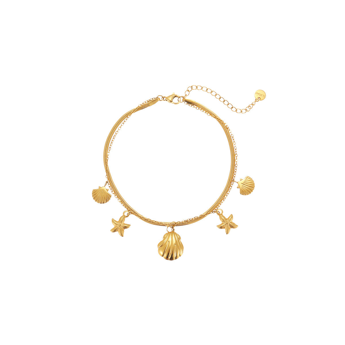 Ocean Style Stainless Steel Women's Anklet - Beauty Accessories