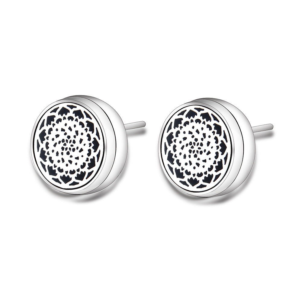 Stainless Steel Aromatic Earrings - Beauty Accessories