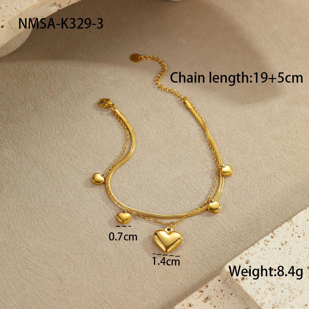 Ocean Style Stainless Steel Women's Anklet - Beauty Accessories