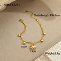 Ocean Style Stainless Steel Women's Anklet - Beauty Accessories