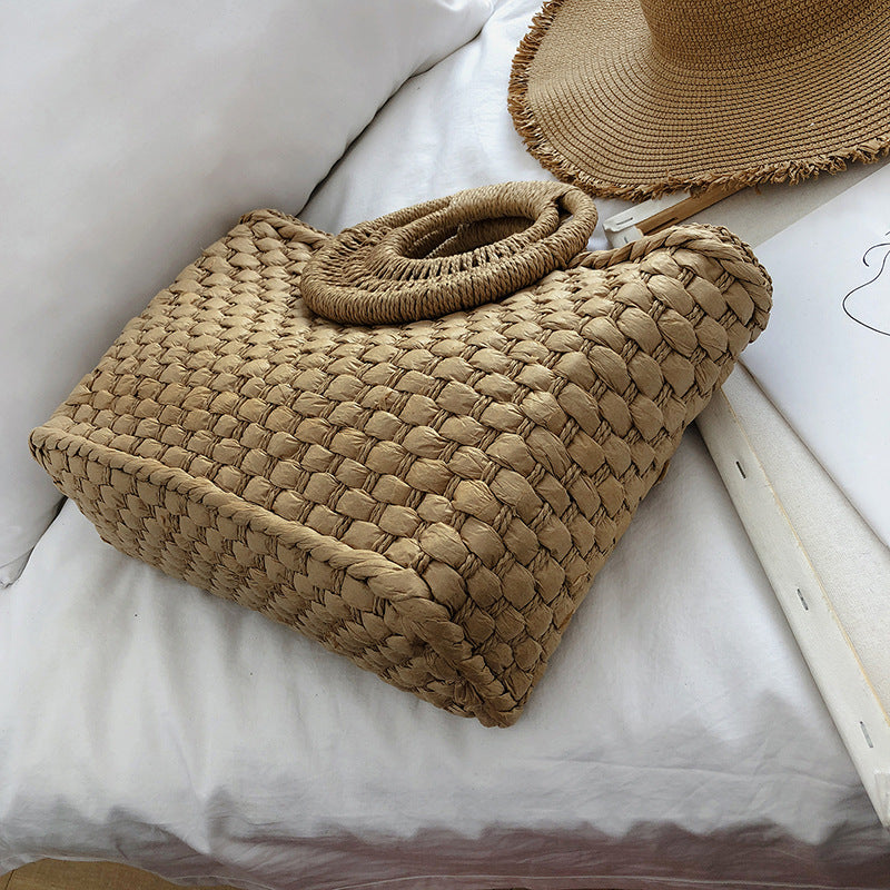 New Bohemian Holiday Beach Bag - Beauty Accessories