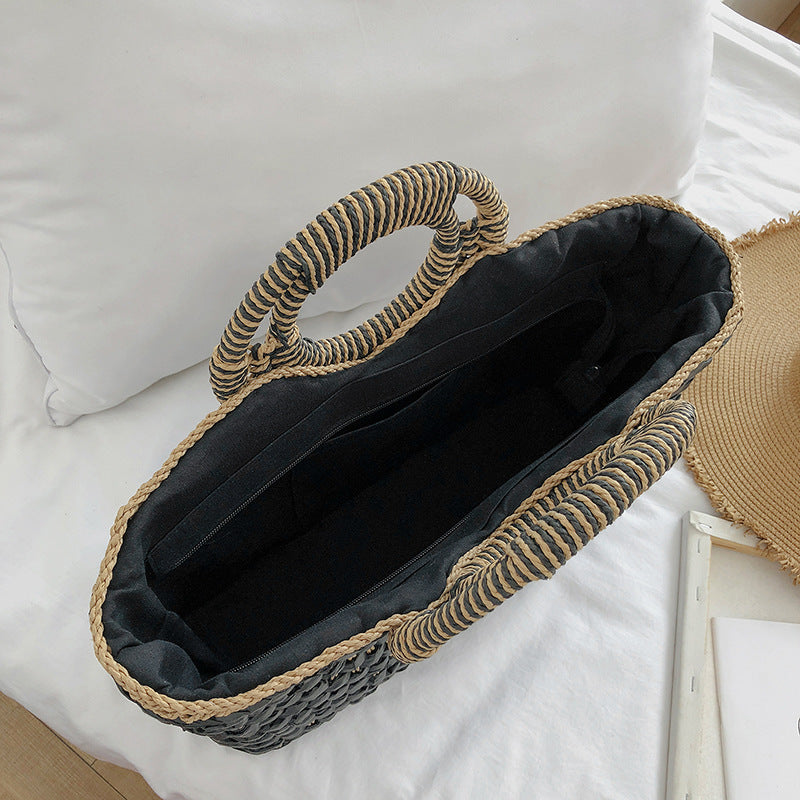 New Bohemian Holiday Beach Bag - Beauty Accessories