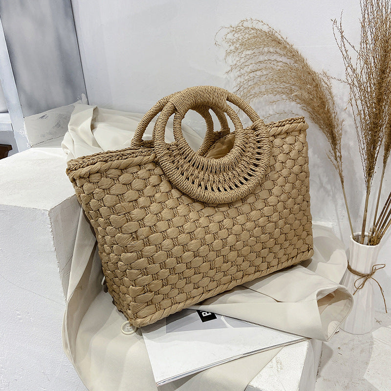 New Bohemian Holiday Beach Bag - Beauty Accessories