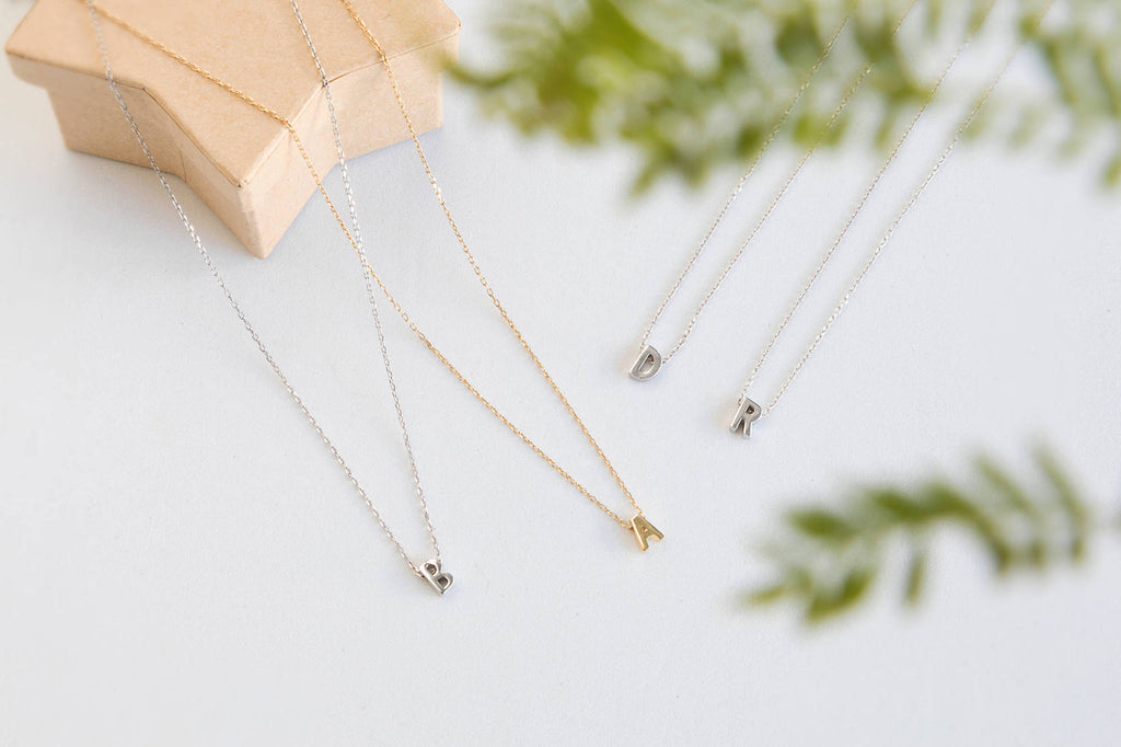Simple Letter 26 Letter Necklace Clavicle Chain Bracelet Anklet - Beauty Accessories