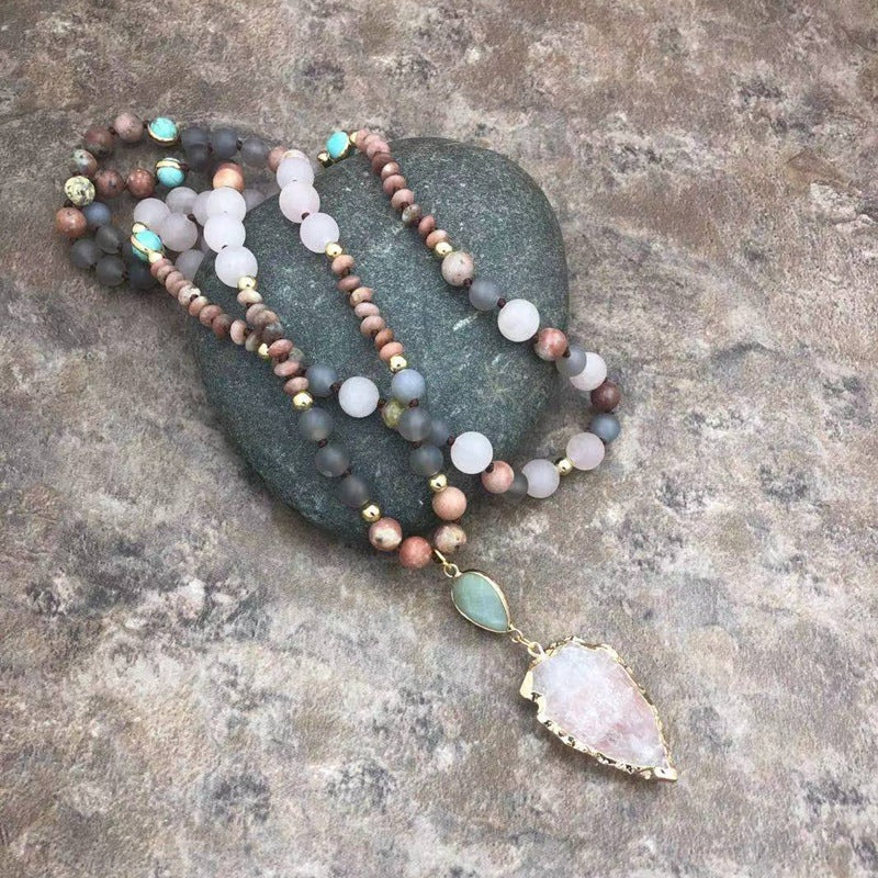 Yoga Women Necklace Elegant Bohemian Necklace Gift - Beauty Accessories