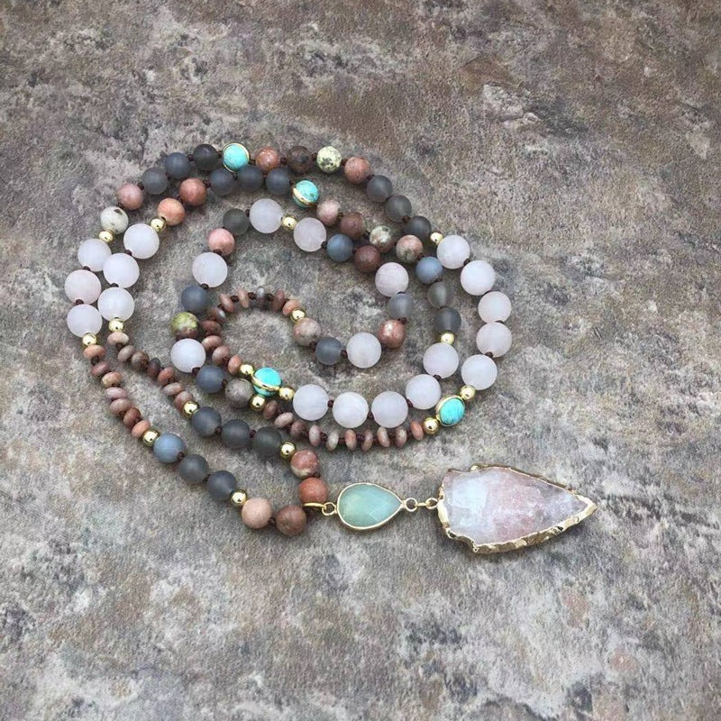Yoga Women Necklace Elegant Bohemian Necklace Gift - Beauty Accessories