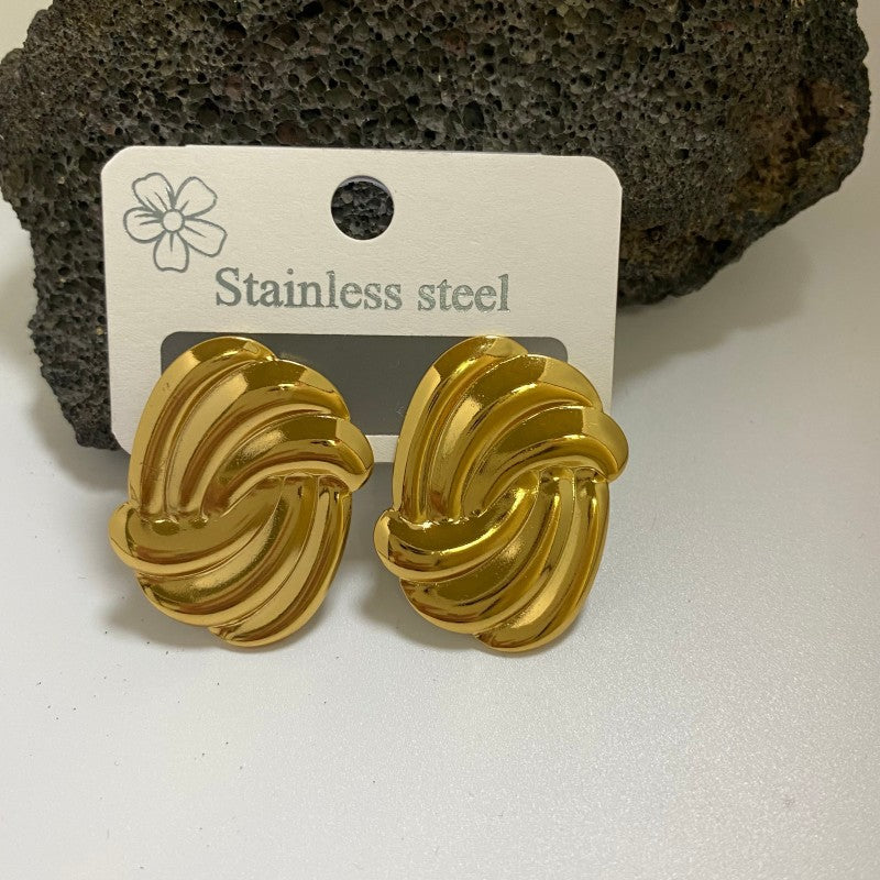 Minimalist Stainless Steel Jewelry Earrings - Beauty Accessories