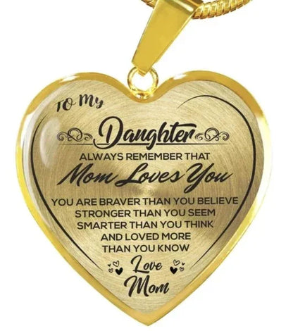 Stainless steel love pendant - Beauty Accessories