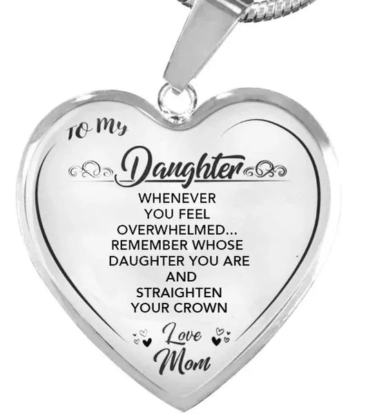 Stainless steel love pendant - Beauty Accessories