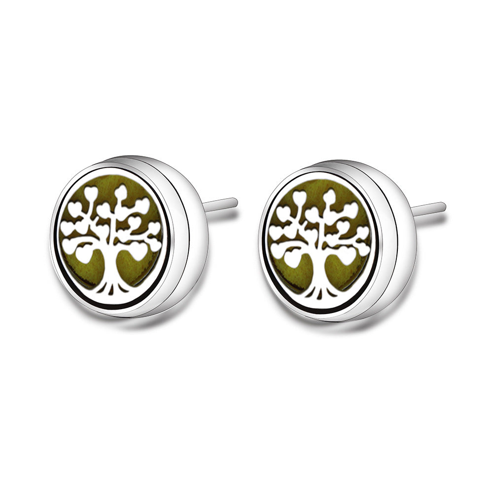Stainless Steel Aromatic Earrings - Beauty Accessories