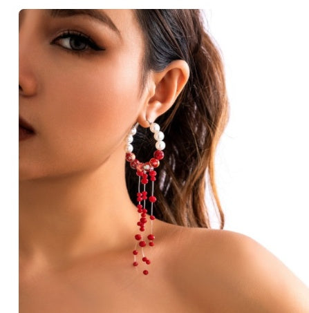 Women's Fashion Gothic Pearl Necklace - Beauty Accessories