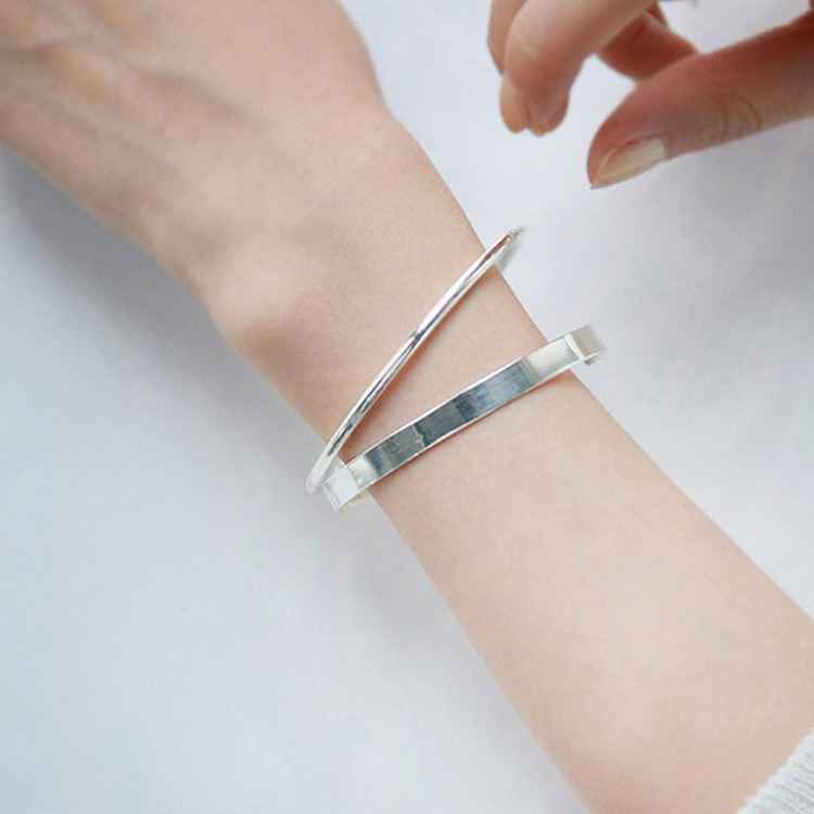 925 Sterling Silver Bracelet 5mm Width