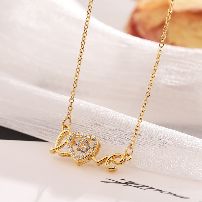Valentines Day Gift New Titanium Steel Necklace - Beauty Accessories