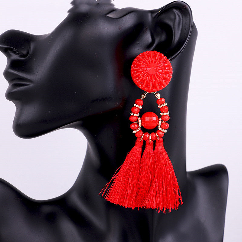 Bohemian ethnic earrings - Beauty Accessories