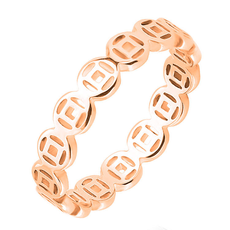 Stainless Steel Lucky Ring - Beauty Accessories