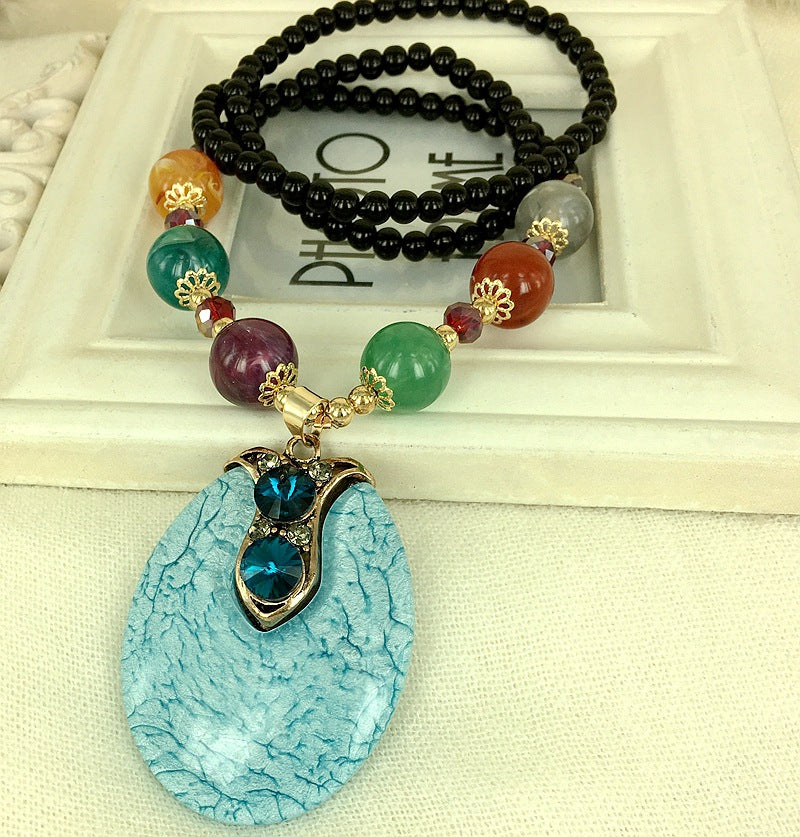 Bohemian ethnic style necklace - Beauty Accessories