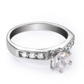 Simple Personality Stainless Steel Ring For Women - Beauty Accessories