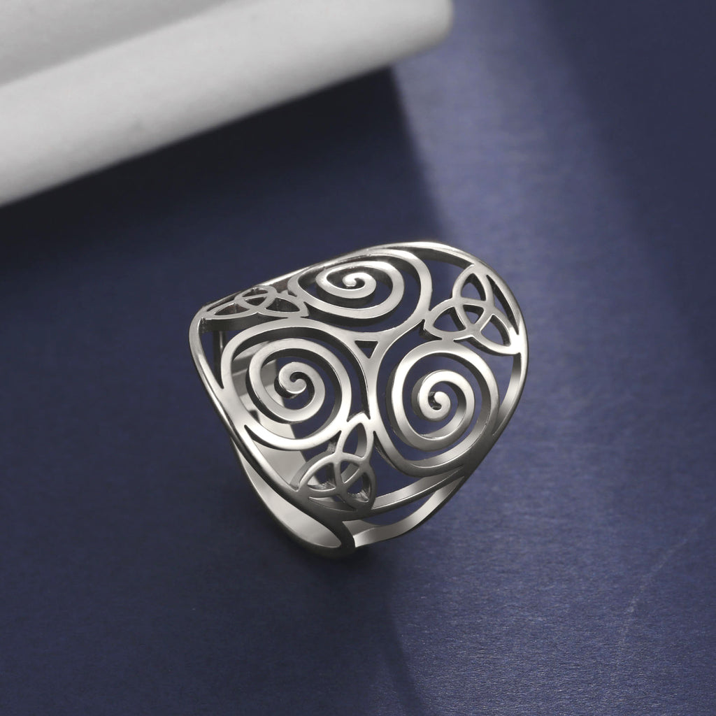 Stainless Steel Universal Ring For Men And Women - Beauty Accessories