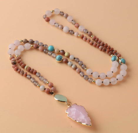 Yoga Women Necklace Elegant Bohemian Necklace Gift - Beauty Accessories