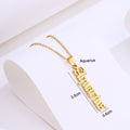 Stainless Steel Zodiac Necklace - Beauty Accessories