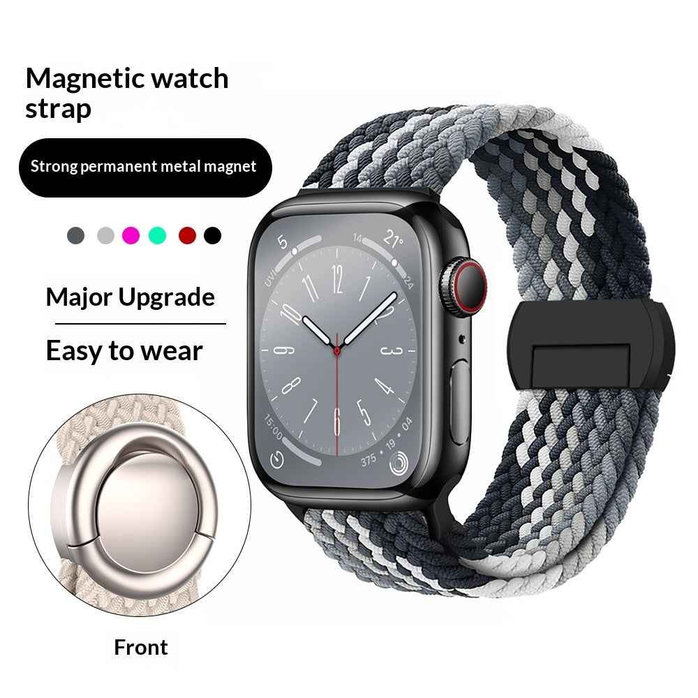 Apple Watch Strap — Nylon Braided Magnetic Universal
