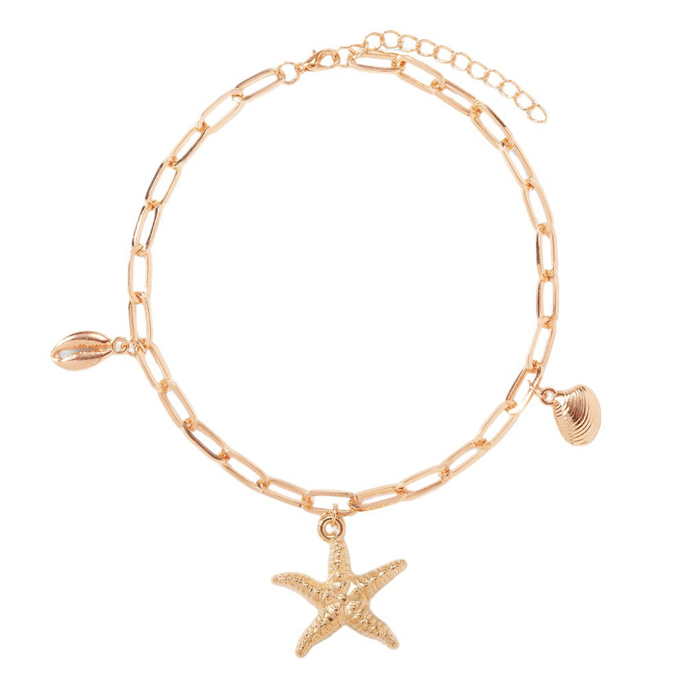 Anklet Three-dimensional Starfish Accessories Holiday Accessories - Beauty Accessories