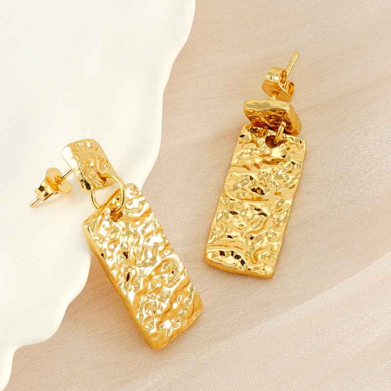 Fashion Stainless Steel Geometric Earrings