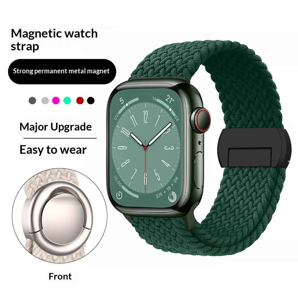 Apple Watch Strap — Nylon Braided Magnetic Universal