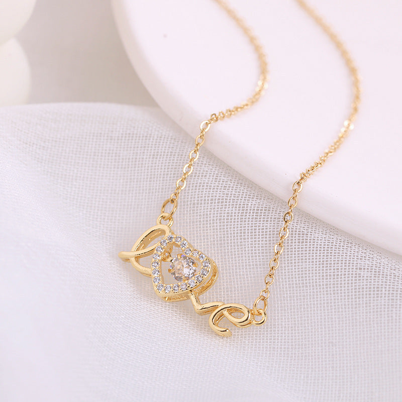 Valentines Day Gift New Titanium Steel Necklace - Beauty Accessories