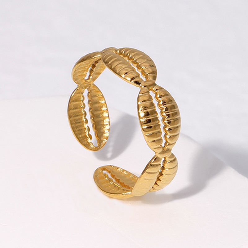 Adjustable Stainless Steel Ring For Women - Beauty Accessories