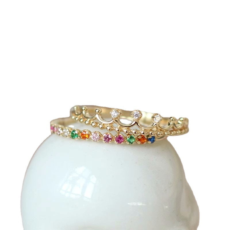 Sterling Silver Crown Ring - Beauty Accessories