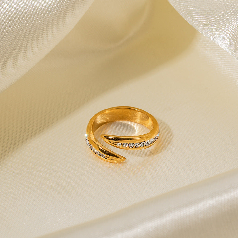 Stainless Steel Women's Ring - Beauty Accessories