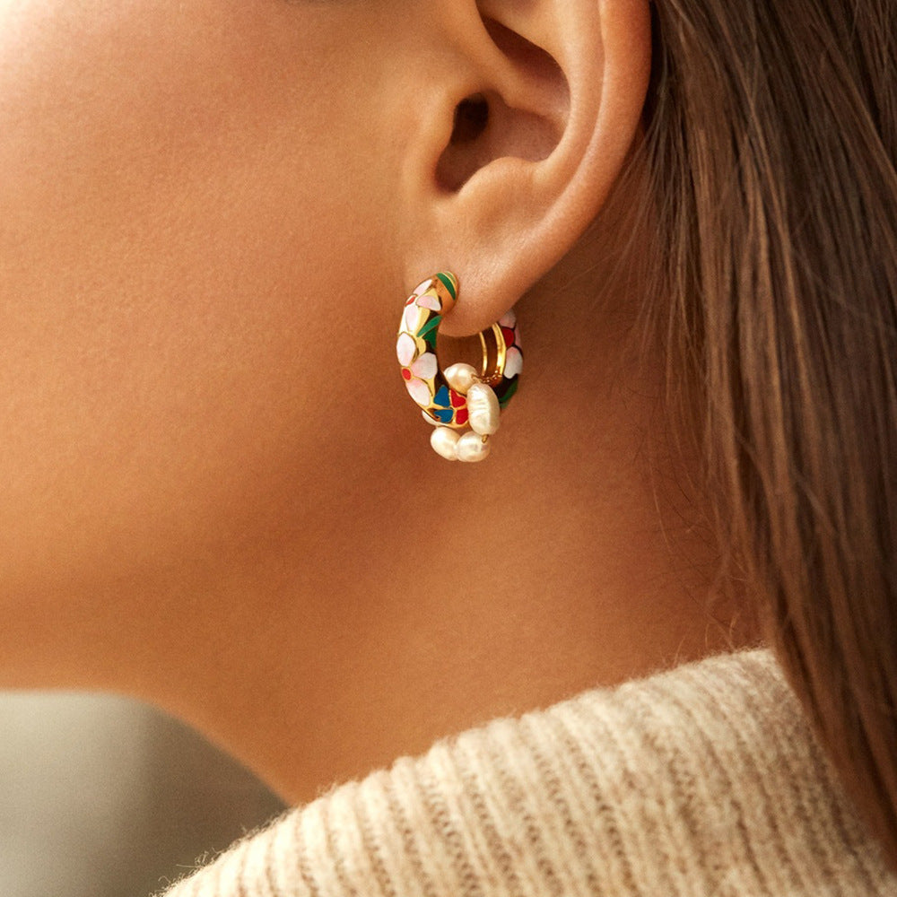 Vintage boho earrings - Beauty Accessories