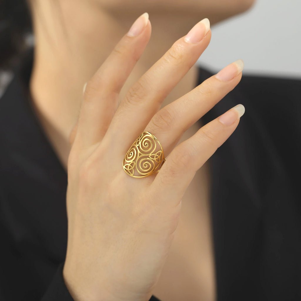 Stainless Steel Universal Ring For Men And Women - Beauty Accessories