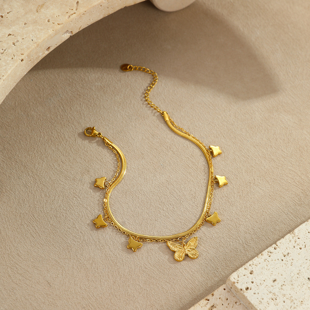 Ocean Style Stainless Steel Women's Anklet - Beauty Accessories