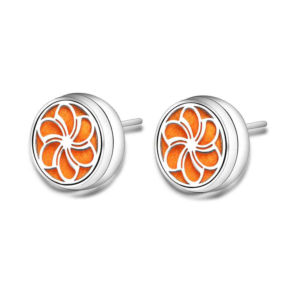 Stainless Steel Aromatic Earrings - Beauty Accessories