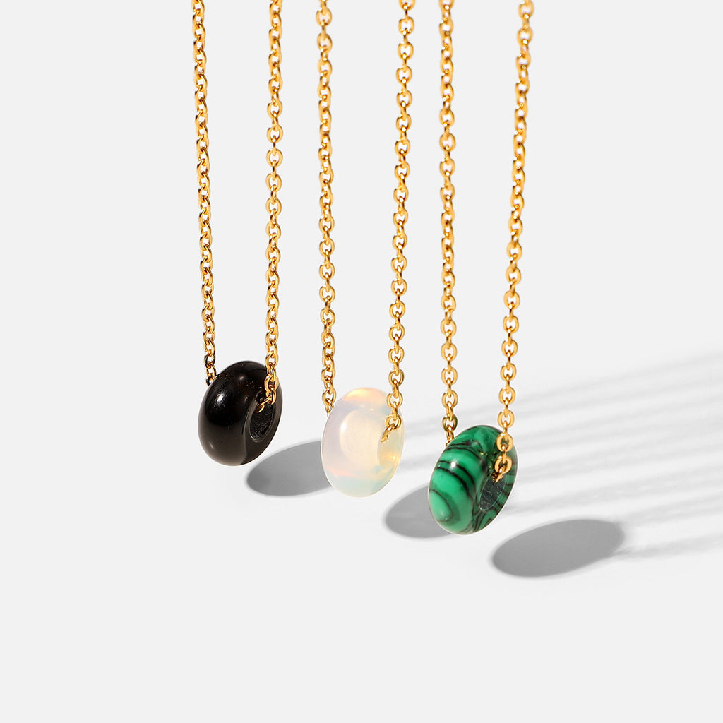 Waterproof 18K Gold Plated Stainless Steel Necklace - Beauty Accessories