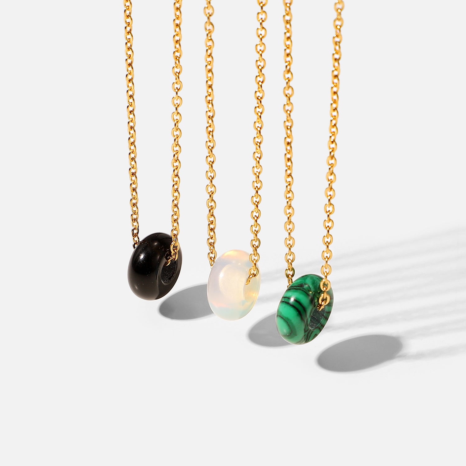 Waterproof 18K Gold Plated Stainless Steel Necklace - Beauty Accessories