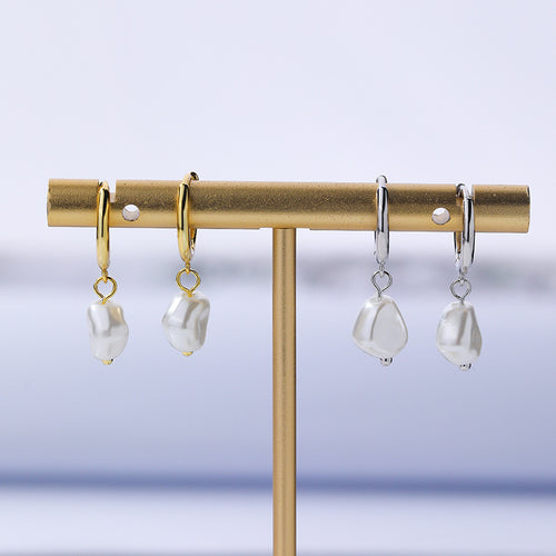 S925 Sterling Silver earrings Light Luxury Ball Bead - Beauty Accessories