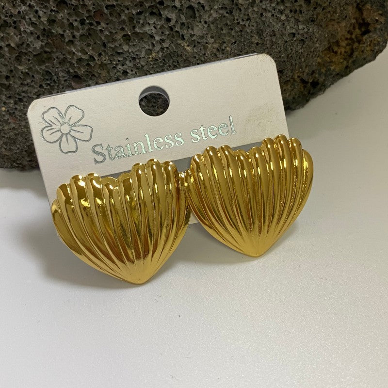 Minimalist Stainless Steel Jewelry Earrings - Beauty Accessories