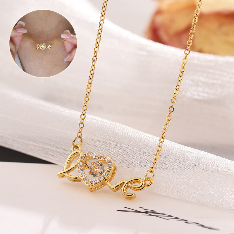 Valentines Day Gift New Titanium Steel Necklace - Beauty Accessories