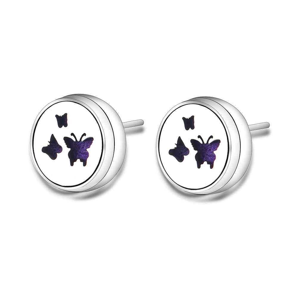 Stainless Steel Aromatic Earrings - Beauty Accessories
